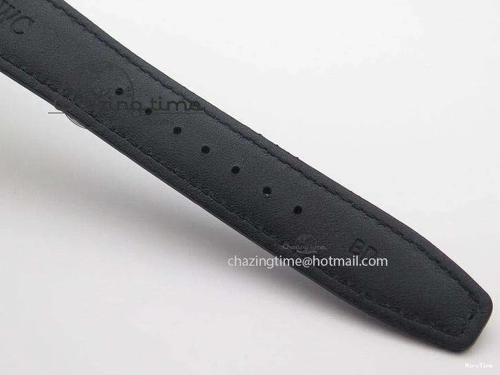 MIROTIME 0405 Bold Portuguese Real PR IW500704 ZF 1:1 Best Edition On Black Leather Strap A 7374